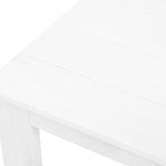 Gardeon Coffee Side Table Wooden Desk Outdoor Furniture Camping Garden White