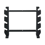 Everfit Dumbbells Rack Dumbbell Kettlebell Stand Home Gym Storage 200kg Capacity