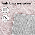 Artiss Rug 160x230cm Area Rug Washable Mat Large Carpet Microfiber Ripple