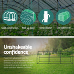 Green Fingers Greenhouse 2.7x0.9x0.9M Mini Green House Raised Garden Bed Planter Box