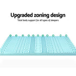 Giselle Bedding Memory Foam Mattress Topper 11-Zone 8cm Double