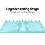 Giselle Bedding Memory Foam Mattress Topper 11-Zone 8cm Single