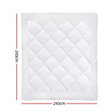 Giselle Bedding 400GSM Microfibre Bamboo Quilt Queen