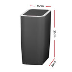 Devanti 9L Motion Sensor Bin Rubbish Automatic Ash Black