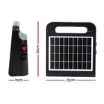 Giantz 10km Electric Fence Energiser Solar Energizer Charger Farm Animal 0.3J