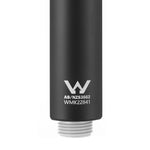 Handheld Shower Head 3.1'' High Pressure 3 Spray Modes Square Black