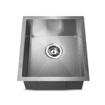 Cefito Kitchen Sink 45X39CM Stainless Steel Basin Single Bowl Silver