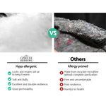 Giselle Bedding Mattress Topper Pillowtop Protector Pad Single