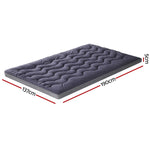 Giselle 5cm Mattress Topper Pillowtop toppers Bamboo Charcoal Double