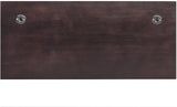 Wood Entryway Coat Rack with 2 Leather Tray(Brown)