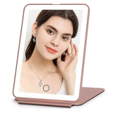 LED Travel Makeup Mirror 3 Light Modes USB