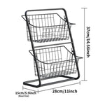 Kitchen Countertop Storage & Snack Rack