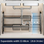 Expandable Under Sink Organizer Set 8 Panel
