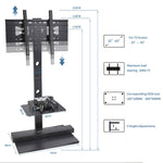 TV Stand Base Swivel Mount 32-65 inch Adjustable Height