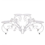 Set of 2 Plant Stand Wedding Garden Flower Shelf Rack