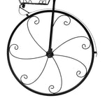 3-Tier Iron Bicycle Plant Stand Rack Tricycle Planter