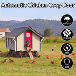 Automatic Chicken Coop Door Opener Solar Timer Sensor LCD AU