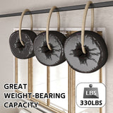 Sliding Barn Door Hardware Kit Heavy Duty Rust Resistant Single Door 3M