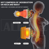 Electric Full Body Massage Mat 10 Motors Heated 45cm Width