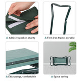 XXL Garden Kneeler Seat Stool with Pocket, 150kg Load