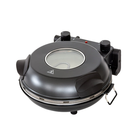 12-inch Pizza Oven with Thermal Control, Timer, & Viewing Window
