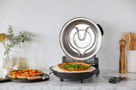 12-inch Pizza Oven with Thermal Control, Timer, & Viewing Window