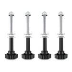 X-BULL Tracks Fixing Pins Mounting Kit Holders Roof Rack Mount Bracket 4WD 4x4