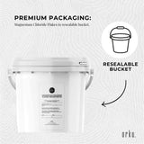 3.8Kg Magnesium Chloride Flakes Hexahydrate Tub - Organic USP Food Grade Salt