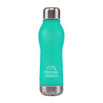 Mineral Maker MORBIDO Alkaline Filter Water Bottle + a Mineral Stone Pouch GREEN