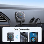 UGREEN 35002 Bluetooth 5.4 Aux Car Adapter (Enhanced Connection & Noise Cancellation)