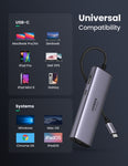 UGREEN 60515 USB-C to HDMI/Ethernet Adapter with Card Reader