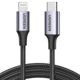 UGREEN 60759 USB-C to iPhone 8-pin Fast-Charging Cable 1M