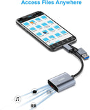 BENFEI USB Type-C/Type-A to SD TF Card Reader