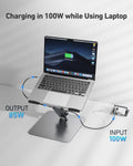 BENFEI 398GY TYPE-C 6-in-1 HDMI+USB-C(10G)+RJ45+2xUSB-A(10G)+PD