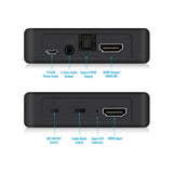 Simplecom CM423v3 HDMI 2.0 Audio Extractor Optical SPDIF + 3.5mm Stereo with ARC 4K@60Hz
