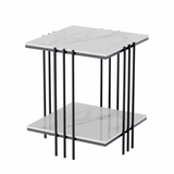 Interior Ave - Milano Black Square Side Table