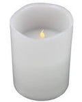 5 Pcs LED Block Pillar Candle White Flameless Safe Indoor Battery Power Party Home Decor Wedding Xmas Table Centrepiece
