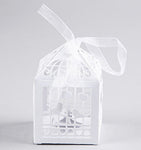 50 Piece Pack - White Dove Bird Heart Wedding Bomboniere Favor Lolly Gift Card Box