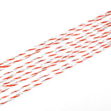 500m Roll Polywire Electric Fence Stainless Steel Poly Wire Energiser Insulator