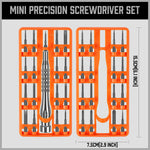 33 PC PRECISION SCREWDRIVER SET BITS PHILIP FLAT SLOTTED TORX HEX ELECTRONIC FIX