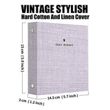 LIFEBEA 100 Pockets Mini Photo Album - Picture Case for Fujifilm Instax Film 7 8 9 11 12 25 40 50 70 90 Instant Camera & Name Card - Purple
