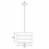 Trio Pendant Light - White