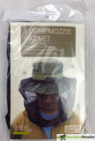 Mosquito Hat Net Head Protector Bee Bug Mesh Insect Mozzie Fishing Fly - Black