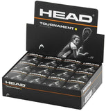 HEAD Tournament Squash Ball Advanced Training Competition Bulk Dozen - 12 Balls