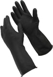 1 Pair Sabco Heavy Duty Latex Gloves w/ Cotton Lining - Large Size