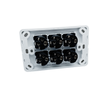 6 Gang Wall Plate Electricity Switch