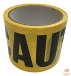3x CAUTION TAPE Yellow Safety Warning Barricade Industrial Strip Non-Stick 20m