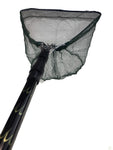 Telescopic Fishing Landing Net Rod Adjustable Foldable Pole Fish Catch & Release