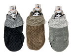 60cm Quilted Dog Jacket Coat Warm Winter Pet Clothes Vest Padded Windbreaker