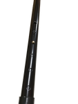 Metal WALKING STICK Travel Extendable Pole Compact Adjustable Lightweight - Black
